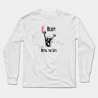 Heavy Metal For Life Rocker Long Sleeve T-Shirt